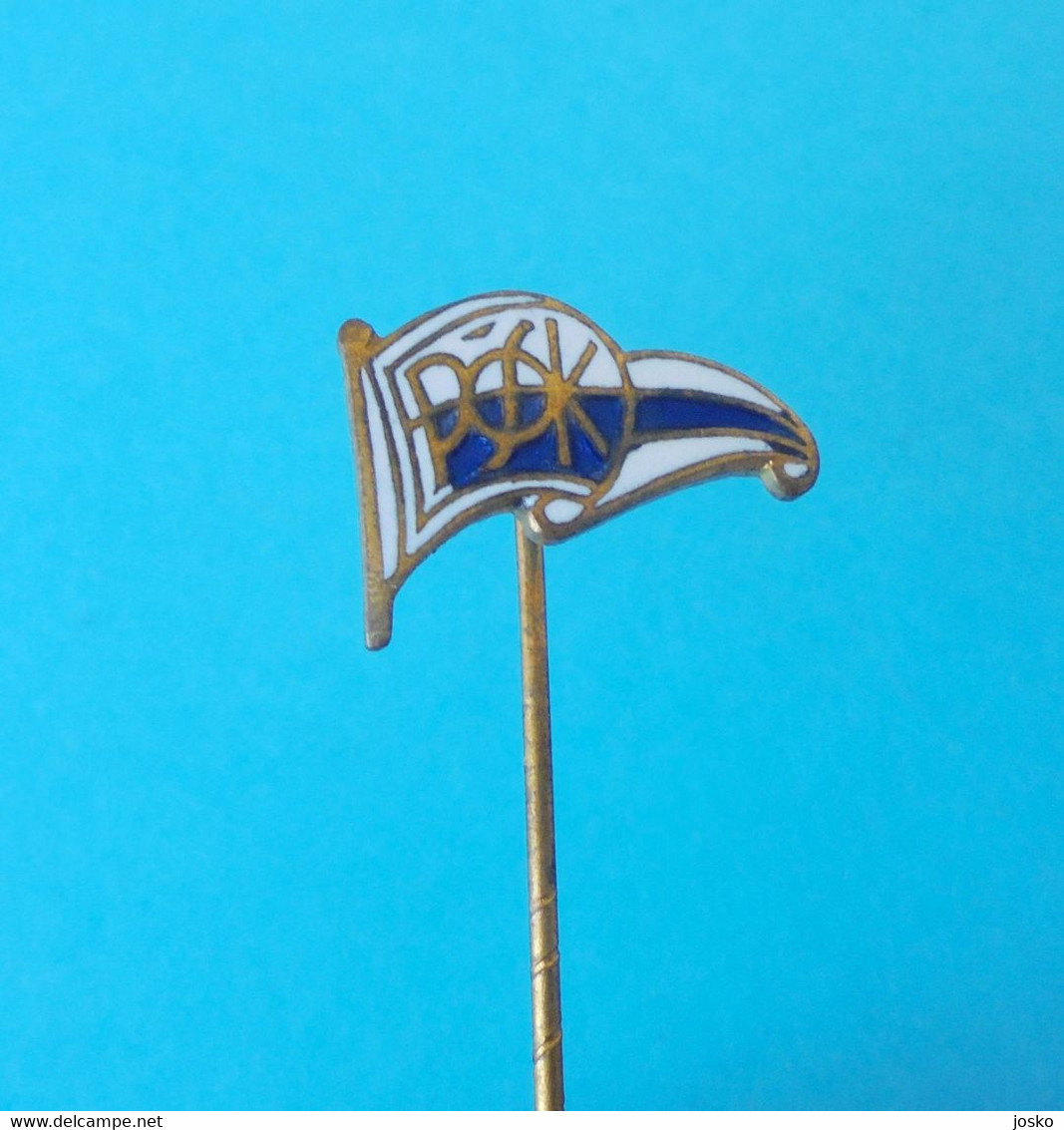 POSK SPLIT - Croatia Ex Yugoslavia Water-polo Club Old Enamel Pin * Waterpolo Badge Wasserball Pallanuoto Polo Acuatico - Water Polo