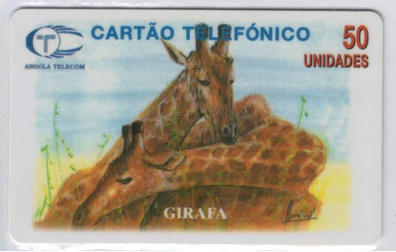 Girafa - 50 Unidades - Voir Scans - Angola