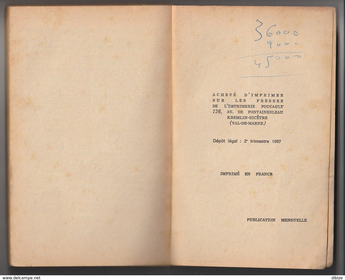 Roman. Maurice Limat. Ici, Le Bourreau. Fleuve Noir  Angoisse N° 141. 1967. Etat Moyen. - Fantásticos