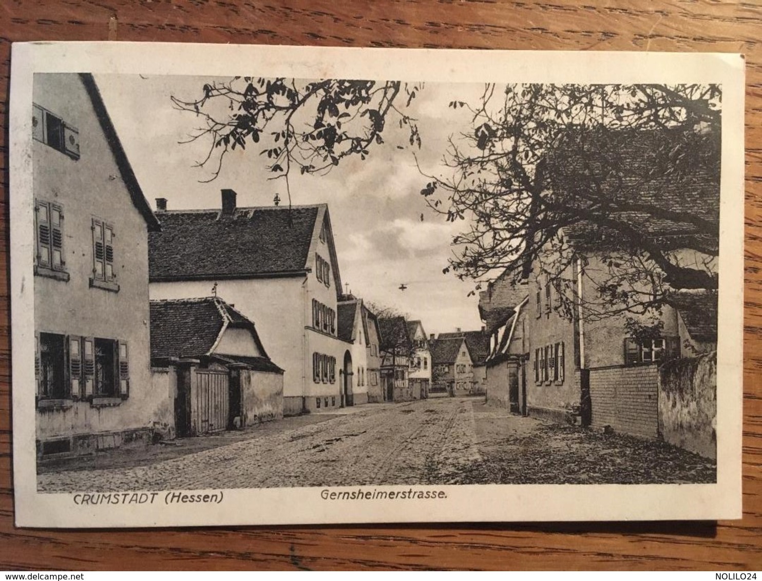 CPA, CRUMSTADT (HESSEN) GERNSHEIMERSTRASSE, écrite En 1919 - Autres & Non Classés