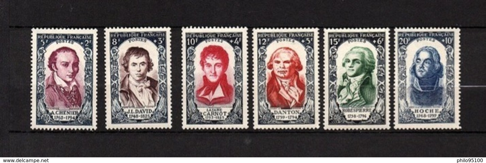 1950 Série N°867 à 872 ** Neuf Sans Trace De Charnières - Neufs