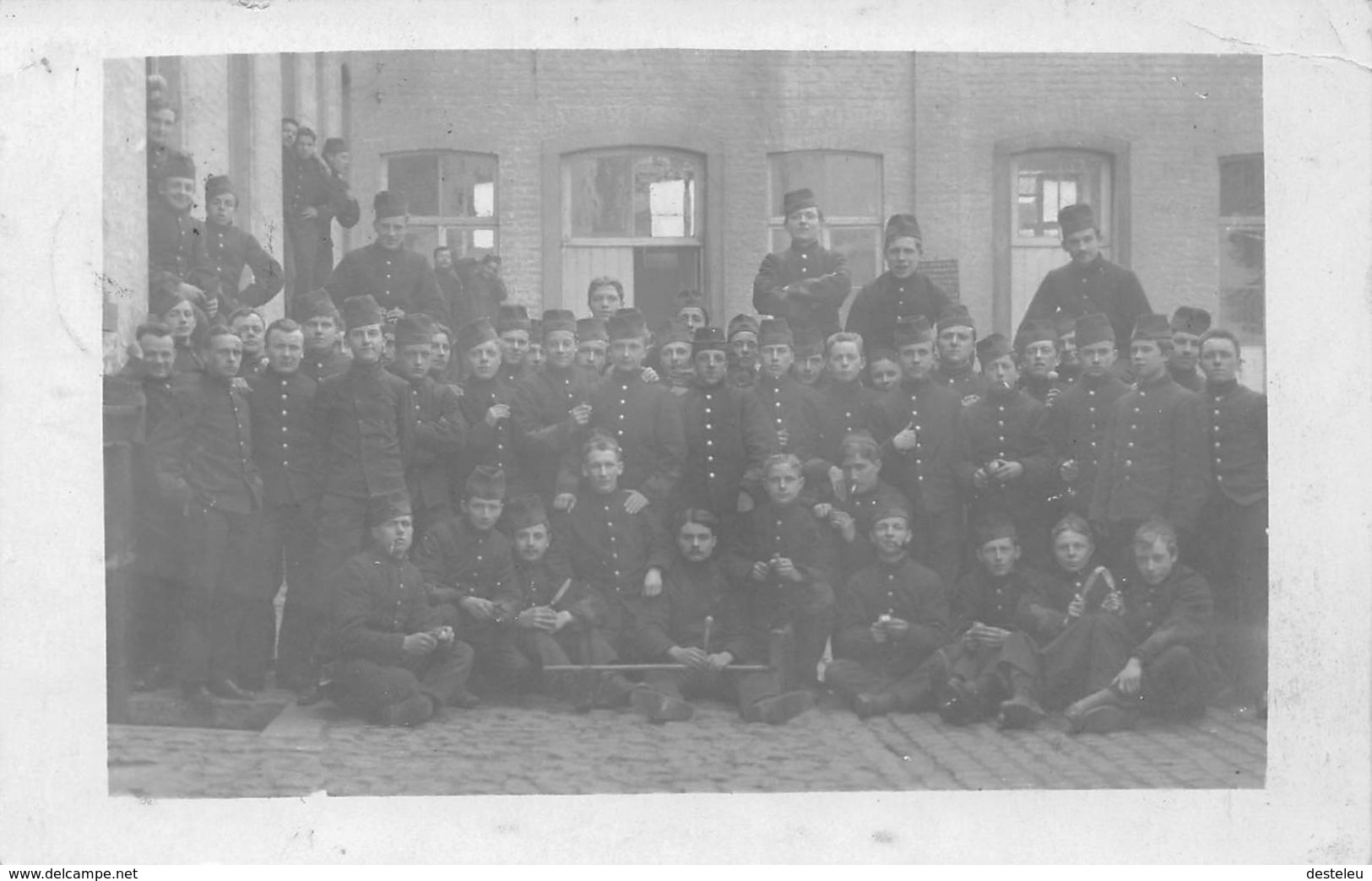 Photo Postcard Militaire - Uccle - Ukkel ? - Uccle - Ukkel