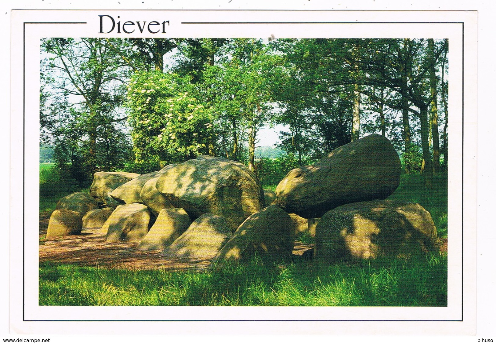 HUN-50    DIEVER : Hunebed ( Dolmen) - Dolmen & Menhirs