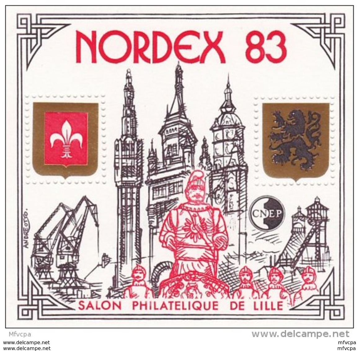 L4K020 FRANCE 1983 CNEP N°4 Nordex 83  N** (MNH) - CNEP