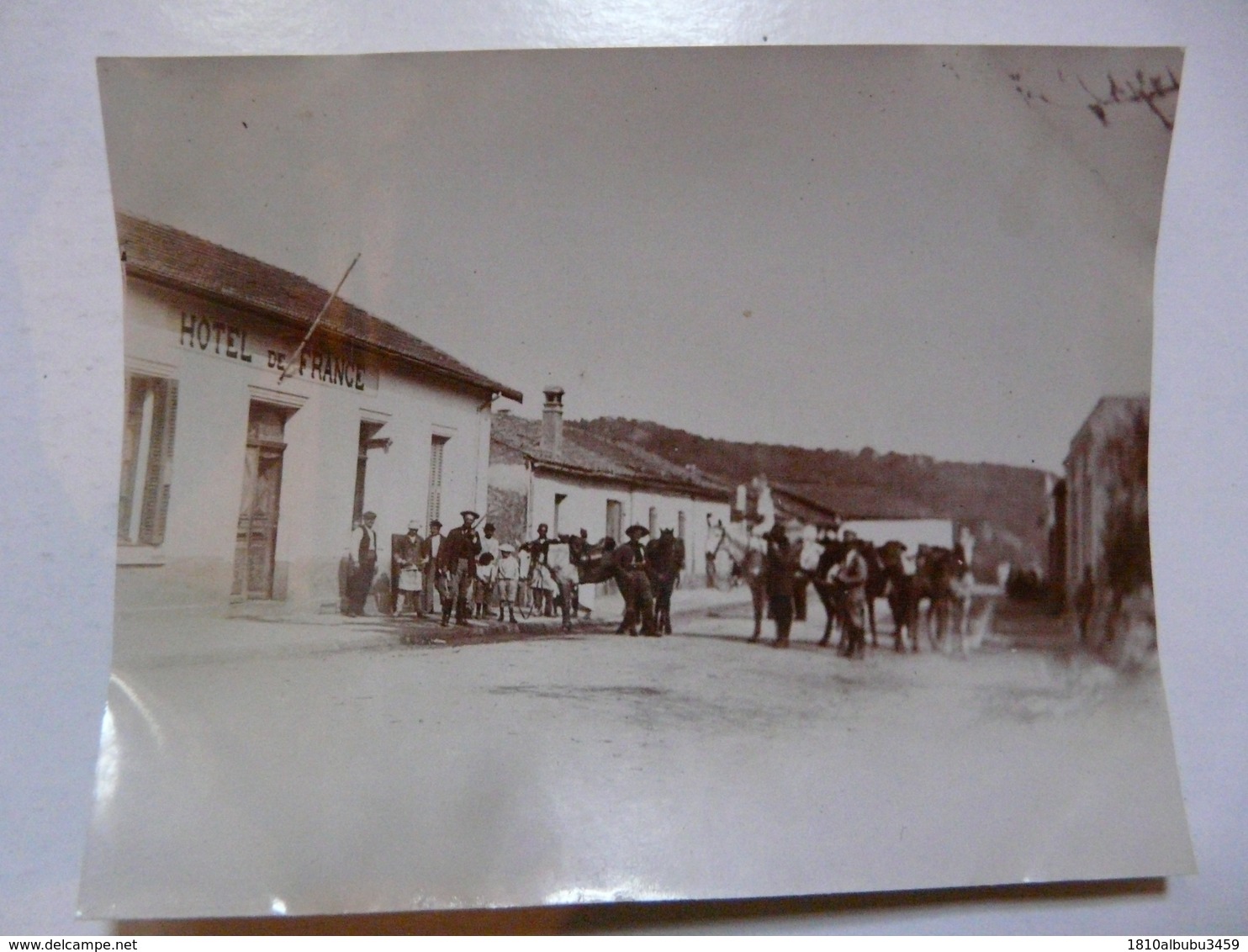 PHOTO ANCIENNE - TUNISIE : Départ D'Aïn Draham (sud De Tabarka) - Ancien Souk Et Centre De Services - Hôtel De France - Afrika