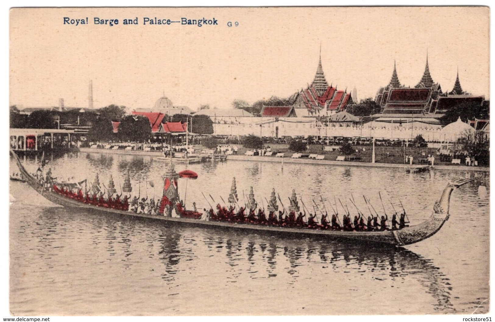 Thailand Siam Royal Barge And Palace G9 - Thaïlande