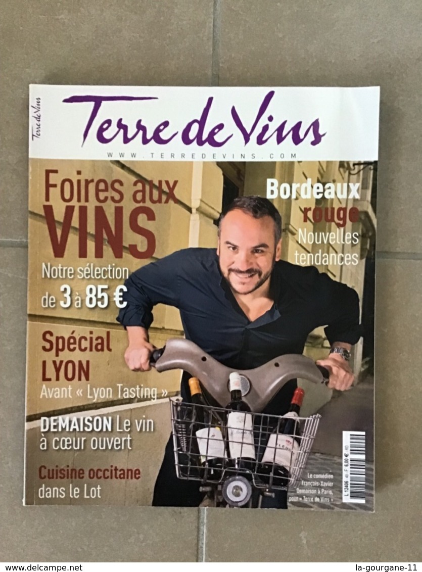 TERRE DE VINS N°49 Septembre/Octobre  2017 - Foires Aux Vins Notre Sélection De 3 à 85 € . 136 Pages - Küche & Wein