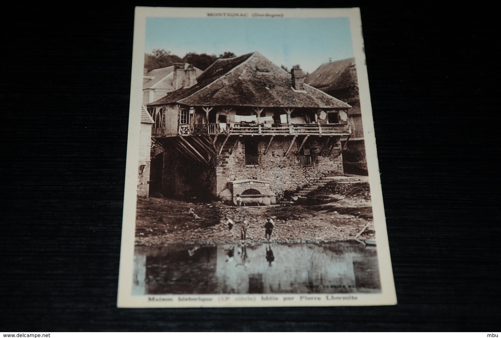 9166        MONTIGNAC, MAISON HISTORIQUE - 1951 - Altri & Non Classificati