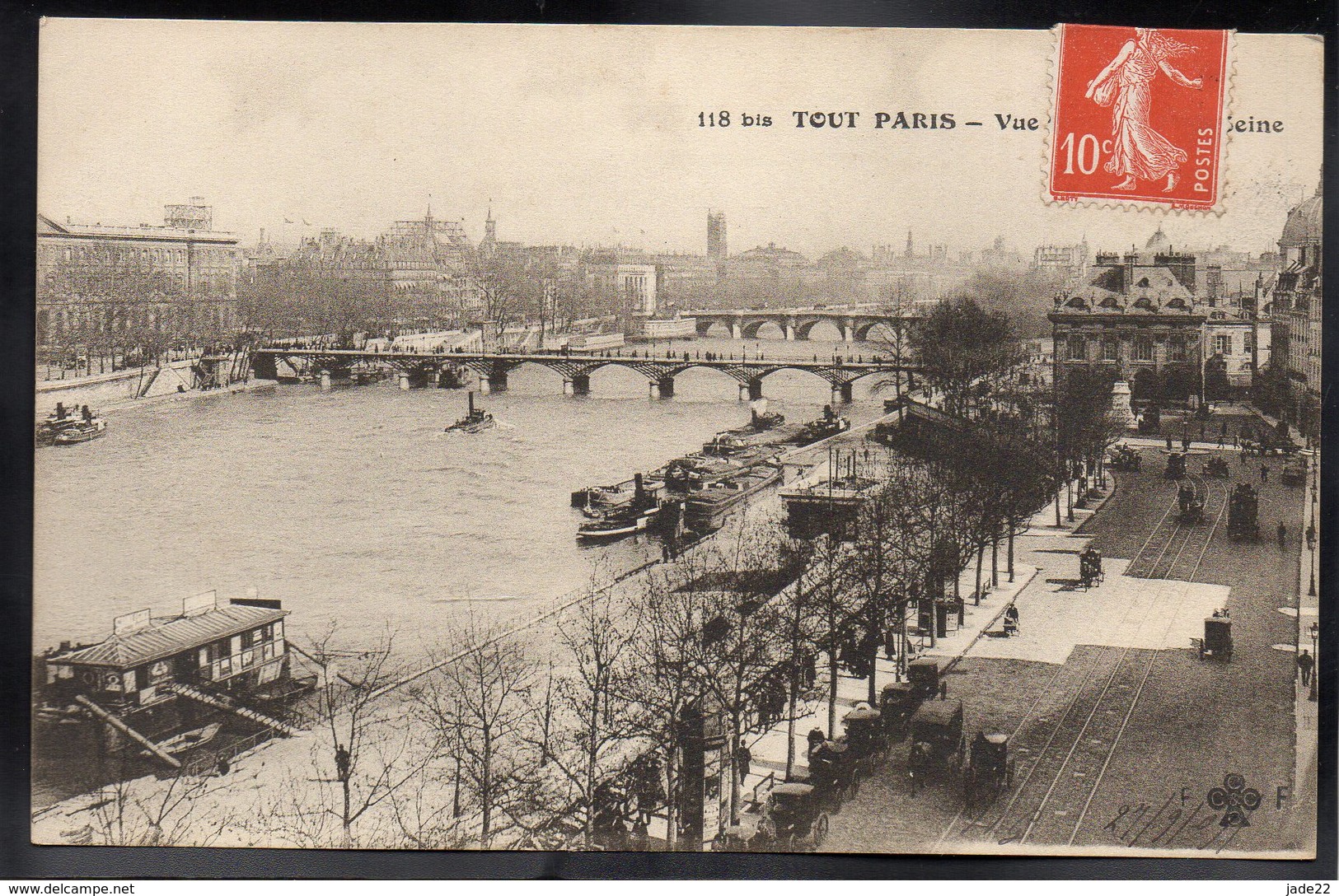 TOUT PARIS 75 - Vue Générale De La Seine - #B775 - Autres & Non Classés