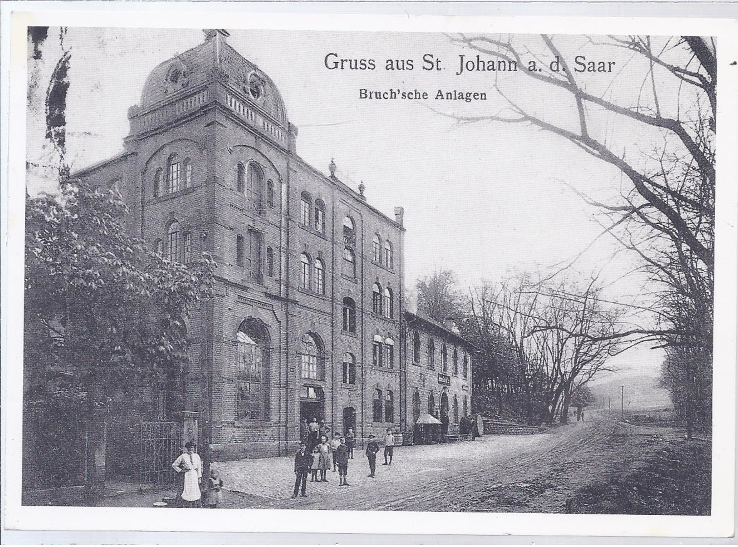 AK-7999-D  -  Saarbrücken  St. Johann A. D. Saar  - Bruch`sche Anlagen - Saarbrücken