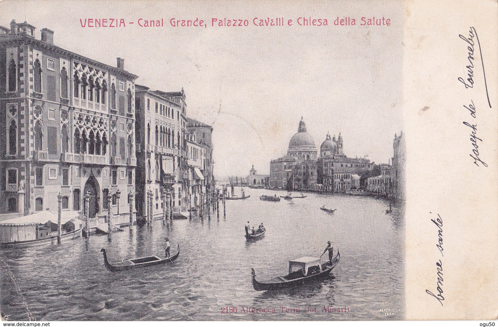 Venezia (Italie) - Canal Grande - Palazzo Cavalli E Chiesa Della Salute - Venezia (Venice)
