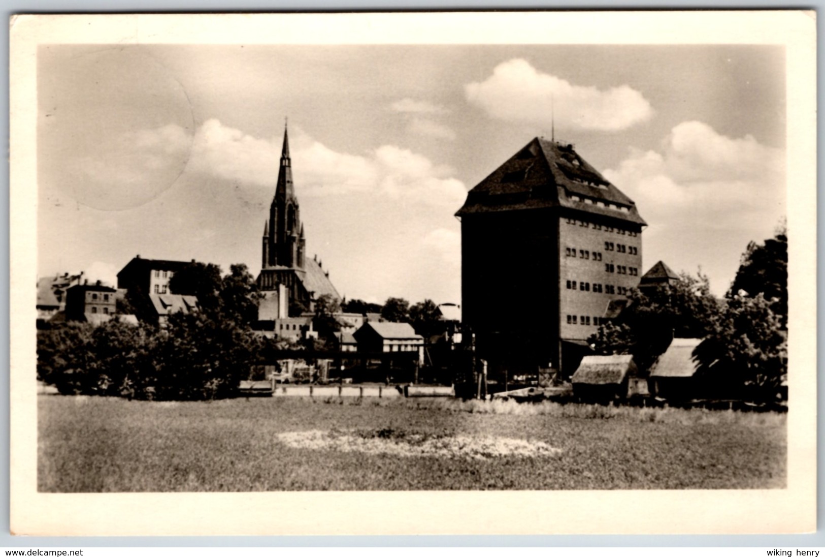 Demmin - S/w Blick Von Der Peene - Demmin