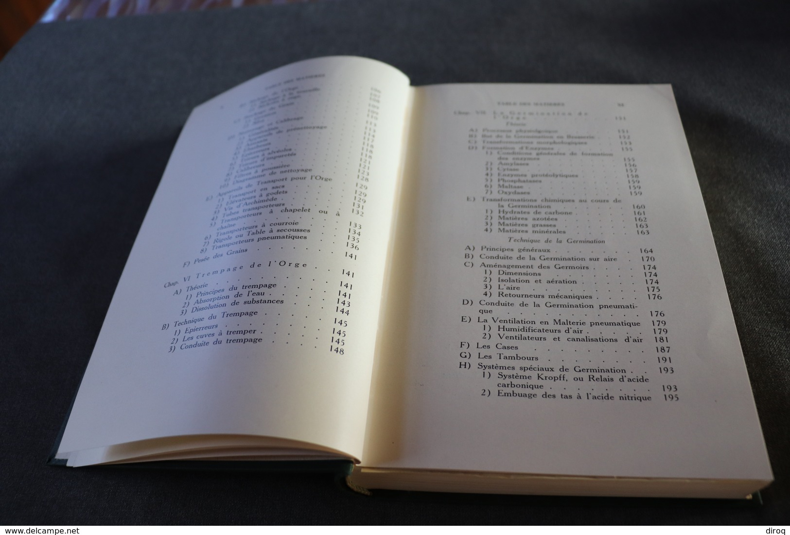 Bière,RARE Cours Brasseries,Jean De Clerck 1948, Complet 626 Pages,23 Cm. / 16 Cm. , - Historische Dokumente