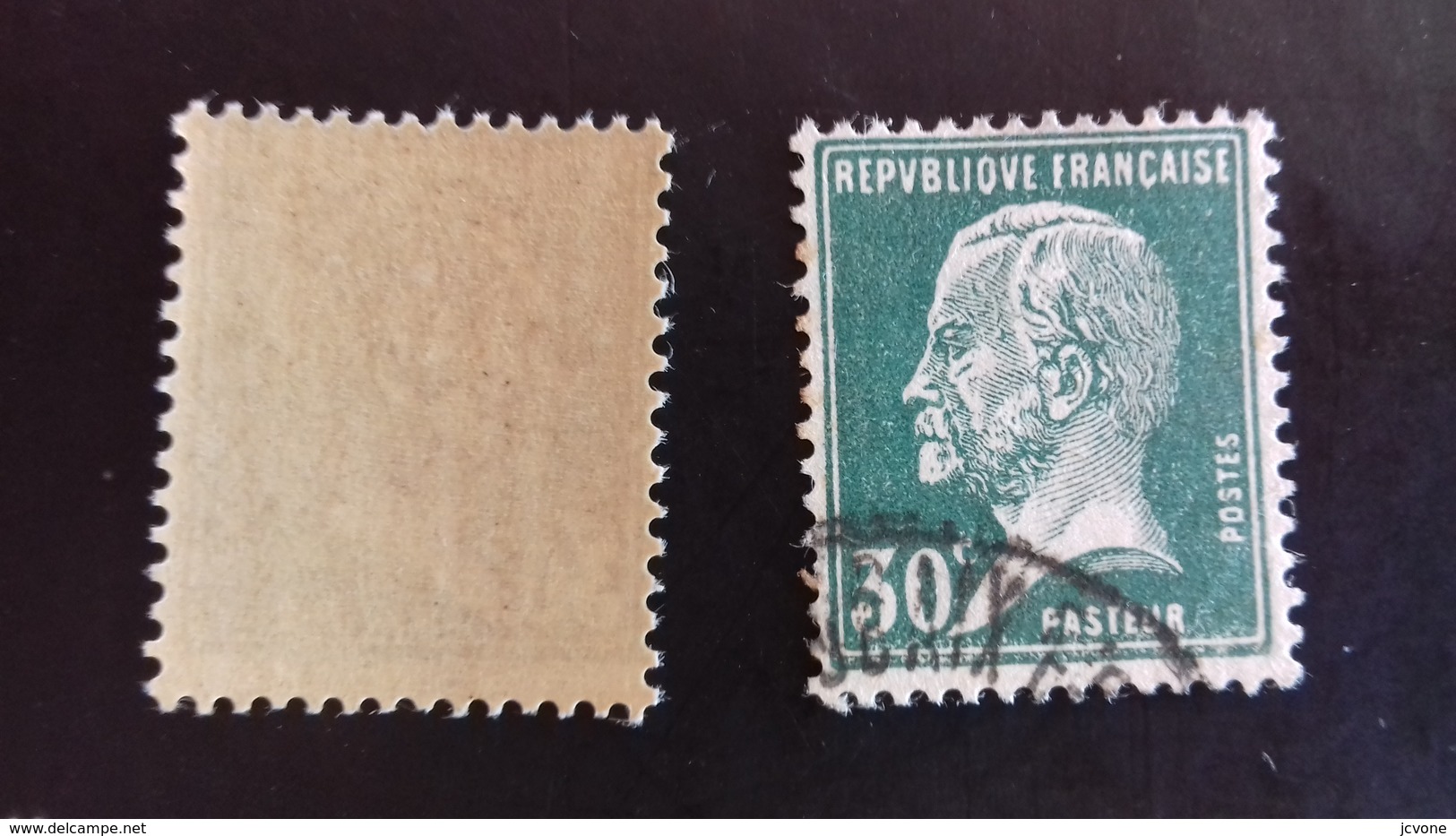 173** 30c Pasteur Vert Avec Variété D'impression - Nuovi