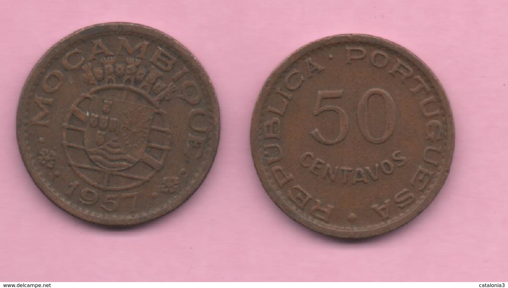 MOZAMBIQUE # 50 Centavos 1957 KM81 - Mozambique