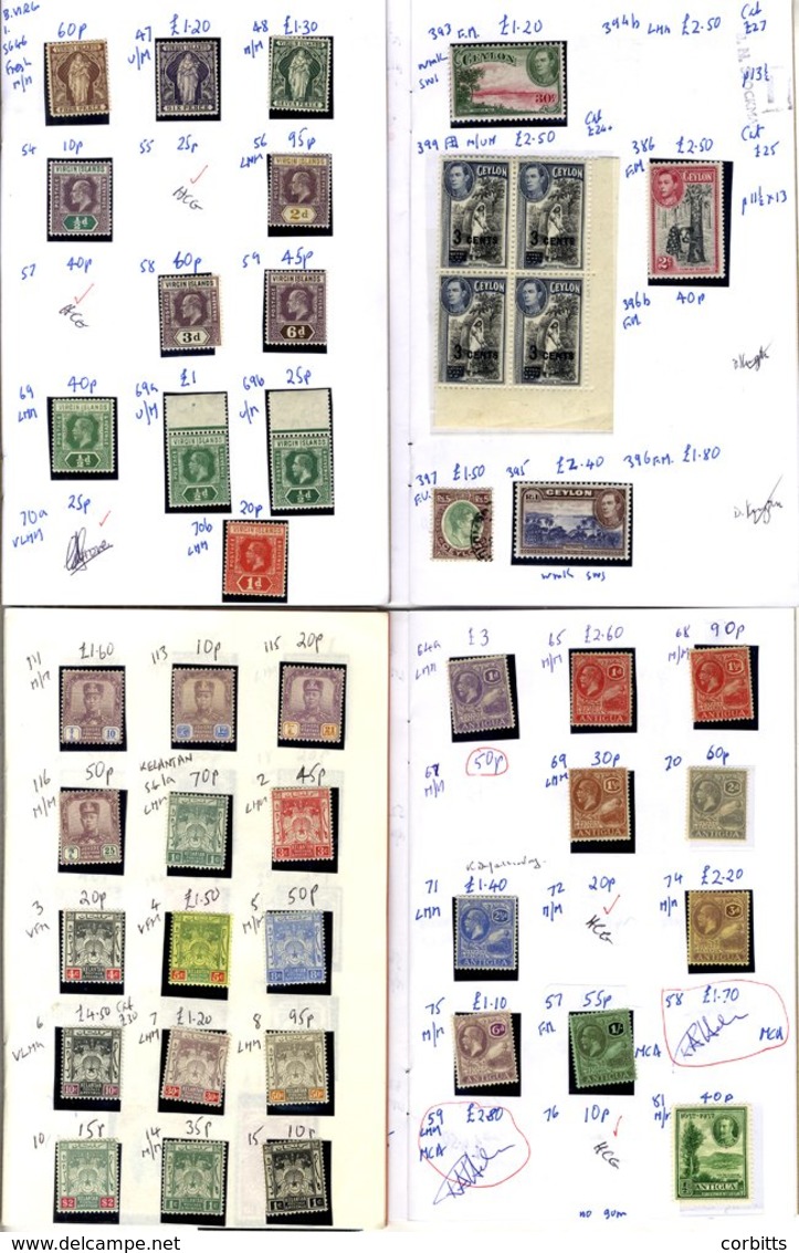 CLUB BOOKS British Commonwealth & GB, M & U Selection Housed In 19 Club Books. Priced To Sell At £1100. - Altri & Non Classificati