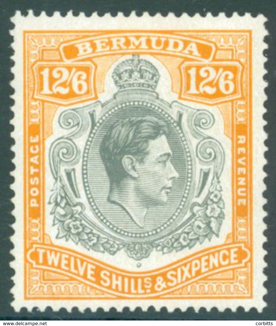 1938-53 12/6d Grey & Brownish Orange, Fine M, SG.120a. Cat. £225. (1) - Sonstige & Ohne Zuordnung