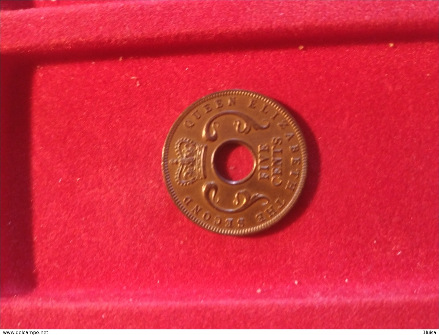 East Africa 5 Cent  1955 - Colonie