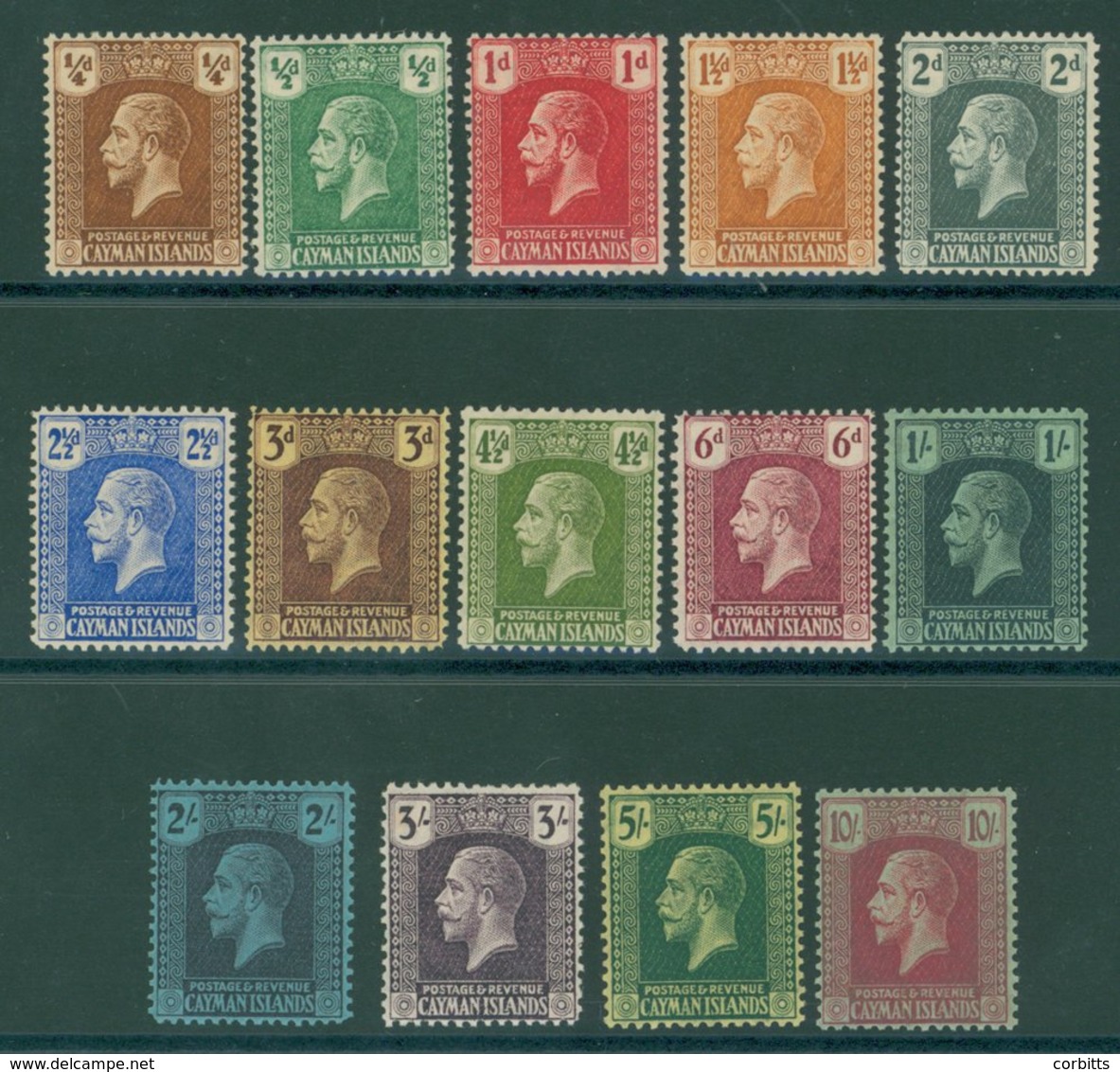 1921-26 MSCA Set, Fine M (3s Gum Tone Spot), SG.69/83. Cat. £140. (14) - Sonstige & Ohne Zuordnung