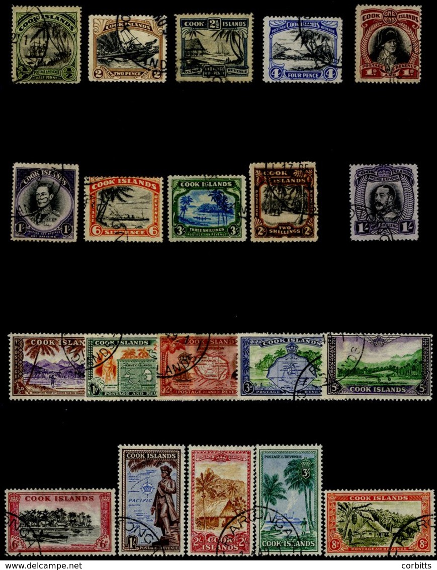 1933 1s Black & Violet VFU, SG.112, 1944-46 Pictorial Defin. Set VFU, SG.137/145, 1949 Pictorial Defin. Set VFU, SG150/1 - Sonstige & Ohne Zuordnung