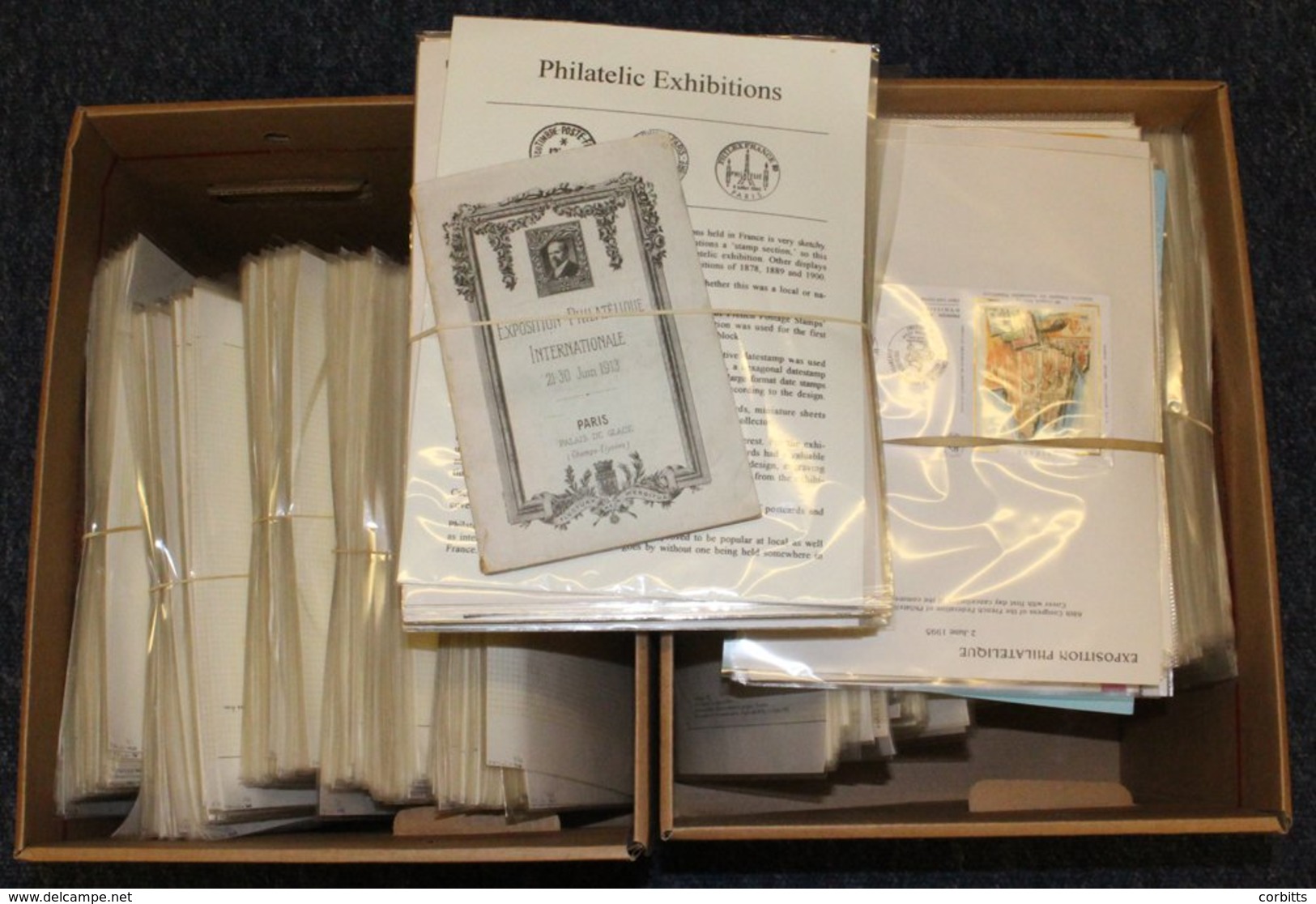 PHILATELIC EXHIBITIONS 1889-2010 A Substantial & Extensive Collection Of Covers, Cinderella Stamps/vignettes, Items Of E - Sonstige & Ohne Zuordnung