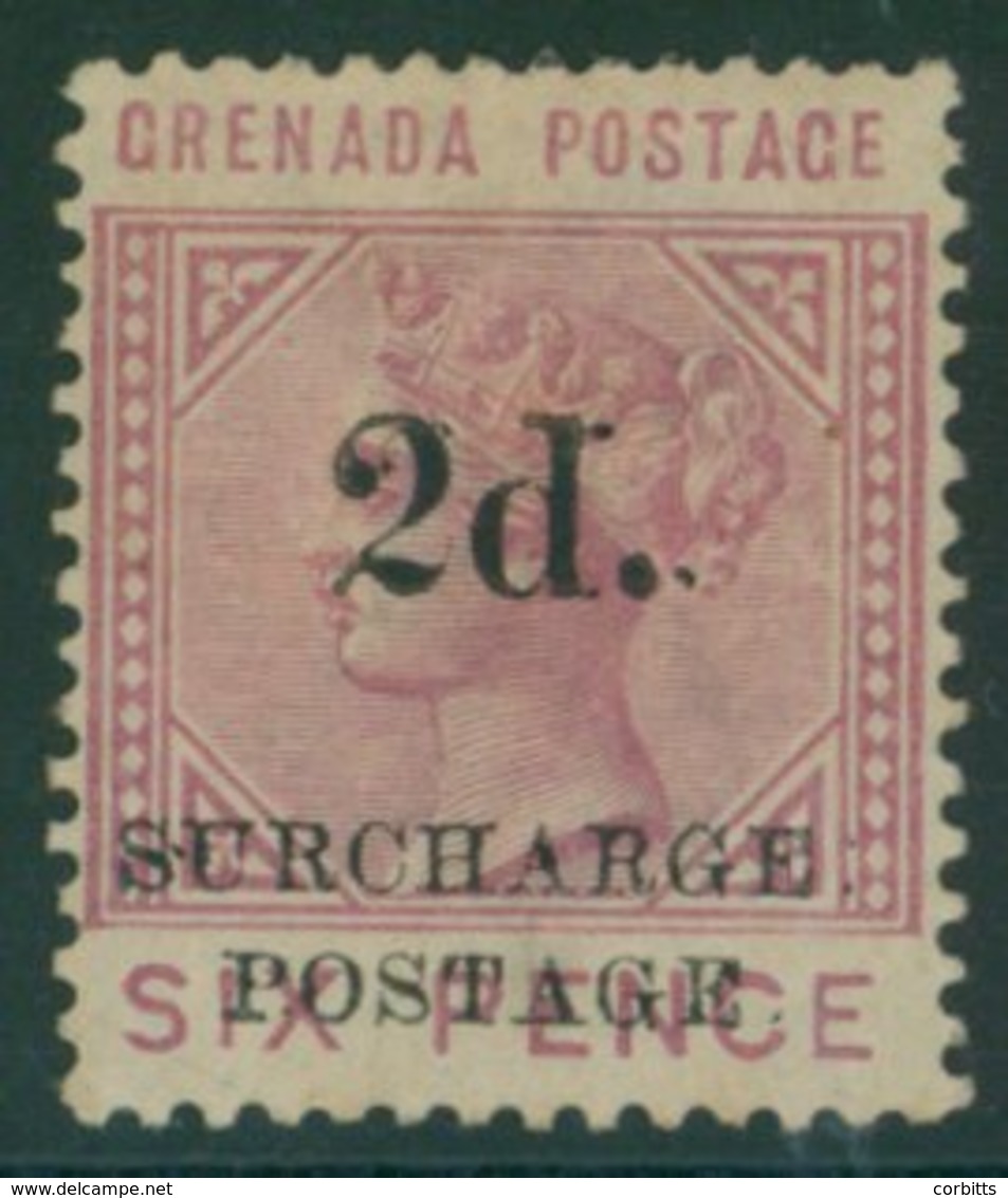 1892 Postage Due 2d On 6d Mauve Part O.g. (toned Gum), SG.D6, Scarce. Cat. £200. (1) - Autres & Non Classés