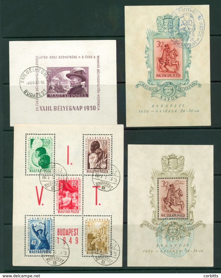 1939 Nat Protestant Day M/Sheet (2) Both VFU, SG.MS657a/657b, 1949 Youth Festival M/Sheet VFU, SG.MS1065a, 1950 General  - Sonstige & Ohne Zuordnung