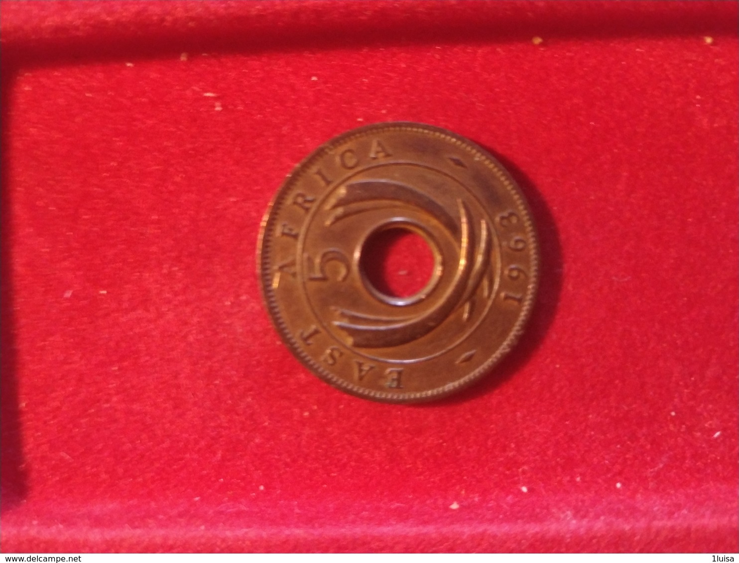 East Africa 5 Cent  1963 - Colonie