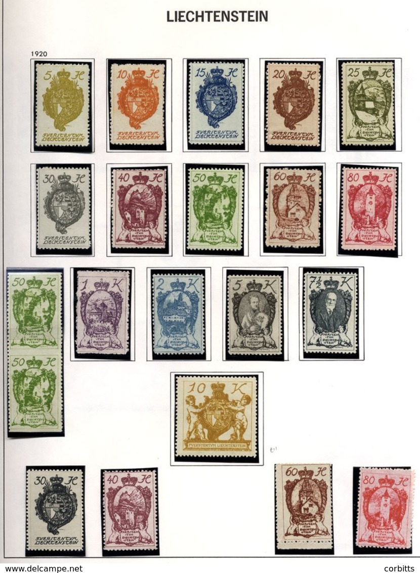 1912-86 Chiefly M Or UM (few FU) Housed In A Davo Printed Album With Several Better Complete Sets Incl. 1930 Air Set M ( - Sonstige & Ohne Zuordnung