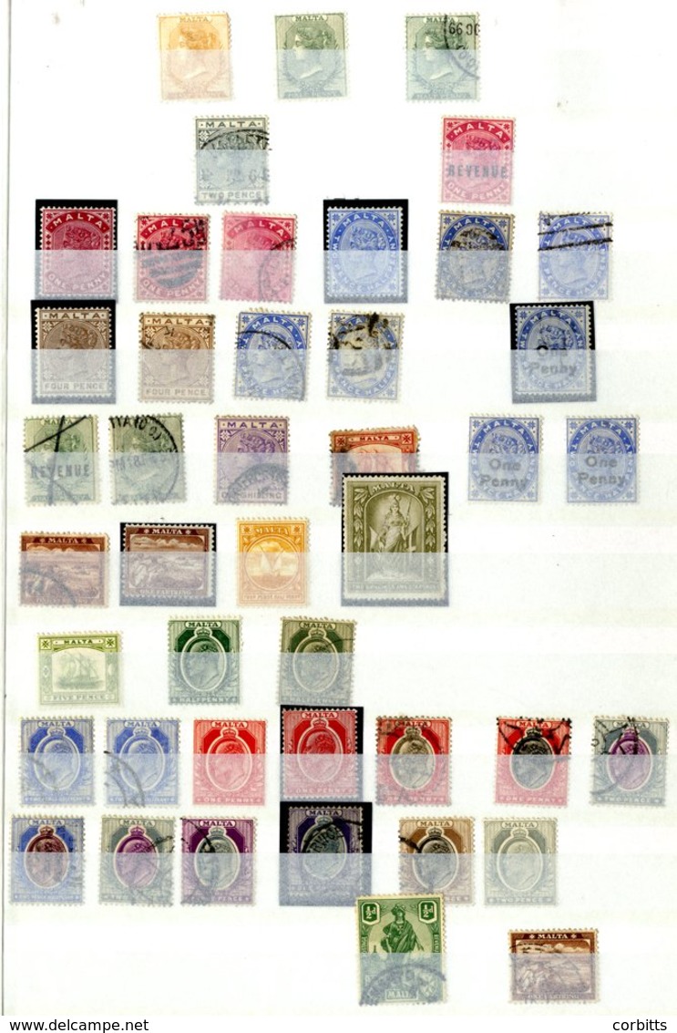 1863-1980's M & U Collection Housed In A Large Stock Book, Some Highlights Incl. 1885 To 1s Violet U, 1899 To 2/6d M, KE - Sonstige & Ohne Zuordnung