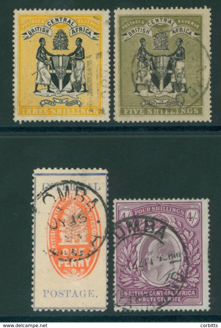 B.C.A 1895 3s Black & Yellow FU, 5s Black & Olive FU, SG.27/8, 1898 1d Vermilion & Pale Ultramarine FU, SG.57, 1903-04 4 - Sonstige & Ohne Zuordnung