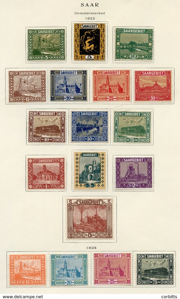 1922 Redrawn Pictorial Defin Set M, SG.84/97, 1923 Colours Changed Set M, SG.98/101, 1925 45c & 10f Set FU, SG.102/3, 19 - Sonstige & Ohne Zuordnung