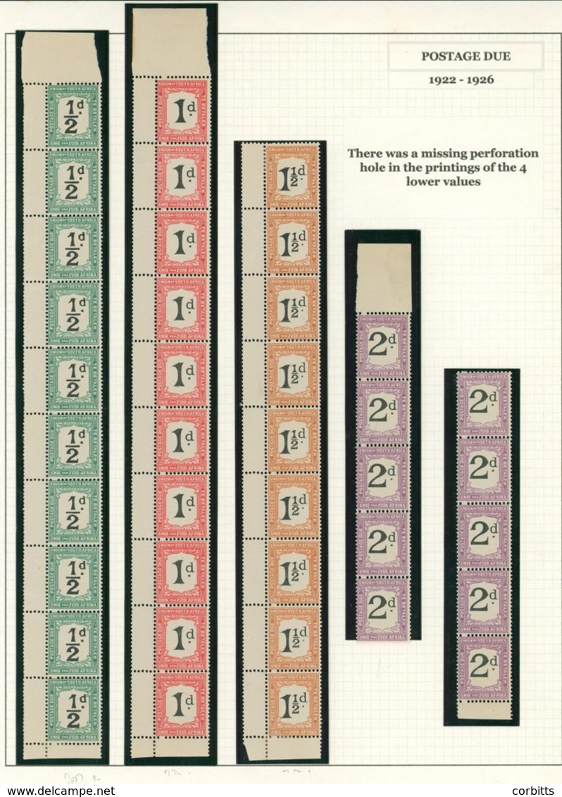 Postage Dues 1914-67 M & U Collection Range Of Values From The Different Issues, Incl. Nice Mint Multiples With 1922-26  - Sonstige & Ohne Zuordnung