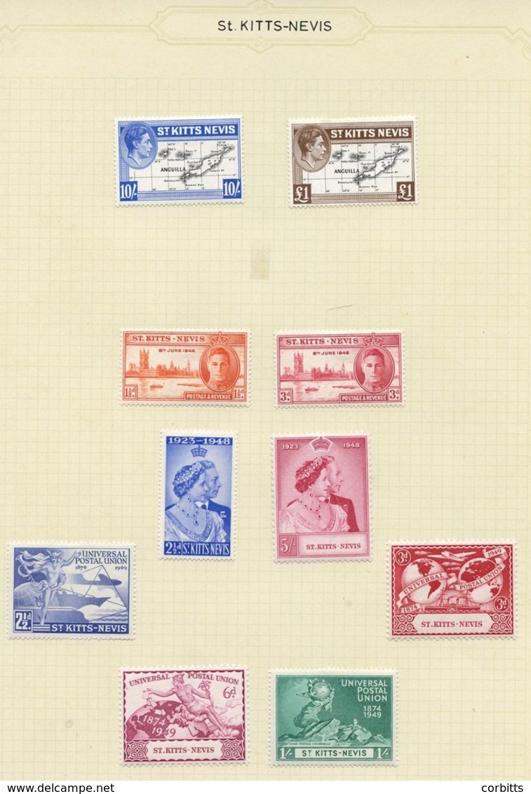 1935-67 Fine M Collection On Leaves Incl. 1935 Jubilee Set, 1938-50 KGVI Defin Set Incl. Perf Variations, 1948 Wedding S - Autres & Non Classés