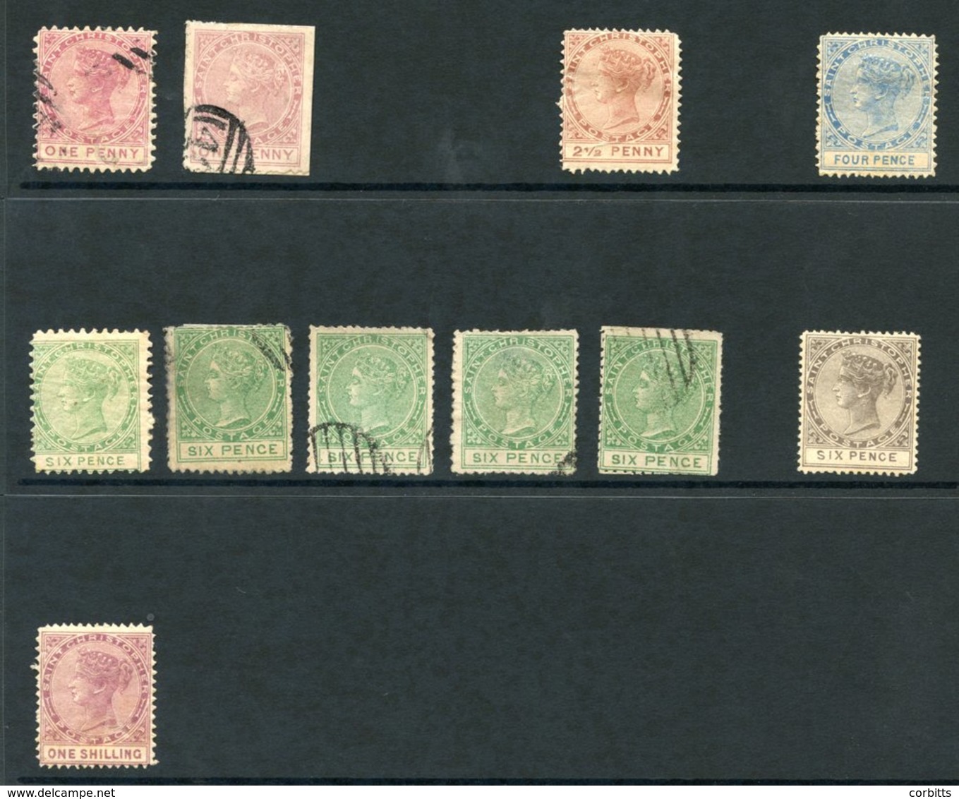 FORGERIES Collection Incl. Those By Spiro, Comprising 1d Magenta (8) Of Which Seven Are Used, 2½d Red-brown, 4d Blue, 6d - Sonstige & Ohne Zuordnung