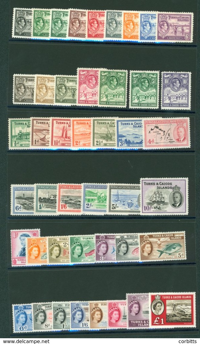 1938 Defin Set Incl. Both 5s Shades M, SG.194/205, 1950 Defin Set M, SG.221/33, 1957 Defin Set M, SG.237/50, 1960 £1 M,  - Sonstige & Ohne Zuordnung