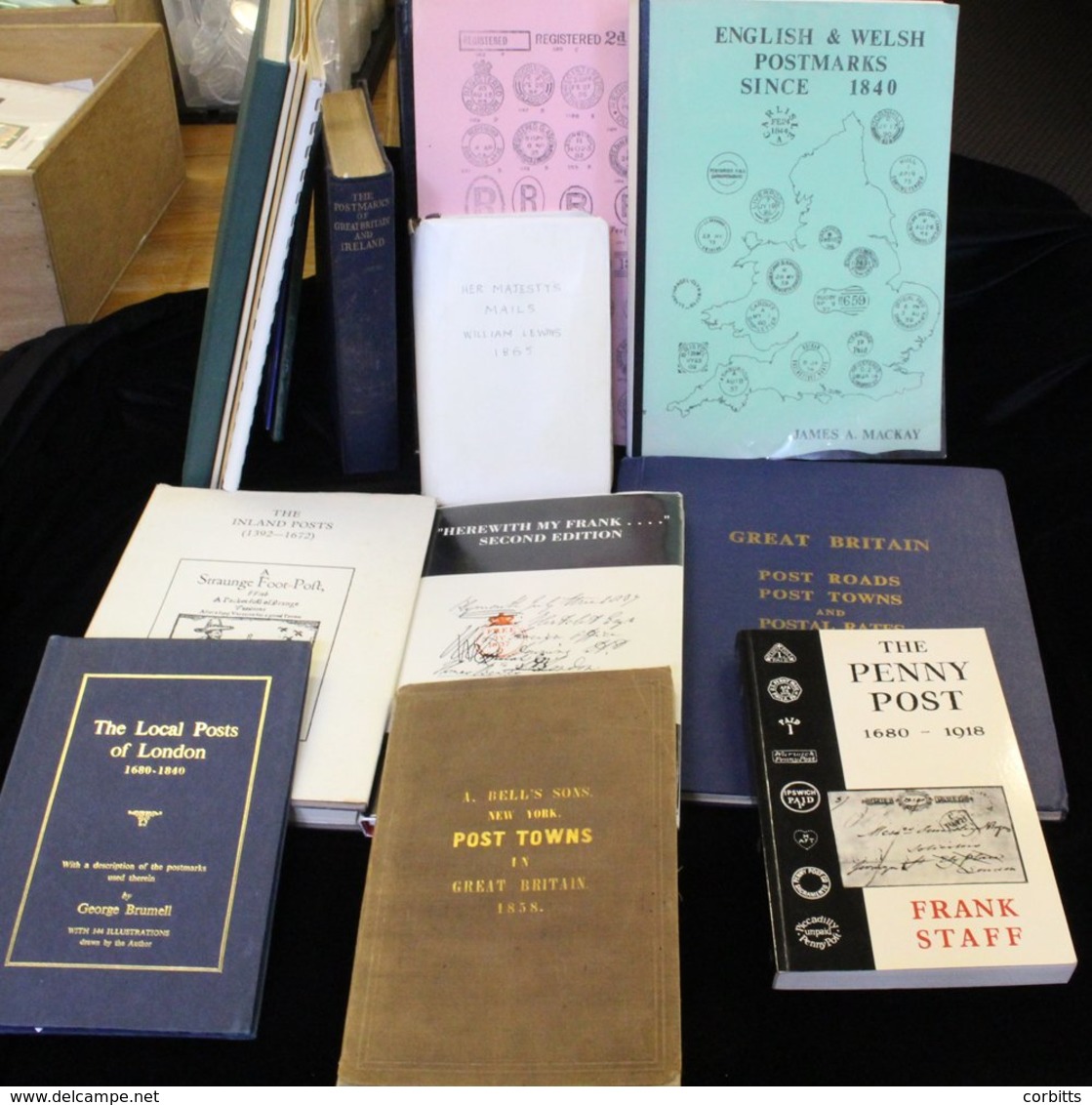 Post Roads Post Towns & Postal Rates 1635-1839-Robertson, English & Welsh Postmarks Since 1840 - Mackay, P.O Notices Ext - Sonstige & Ohne Zuordnung