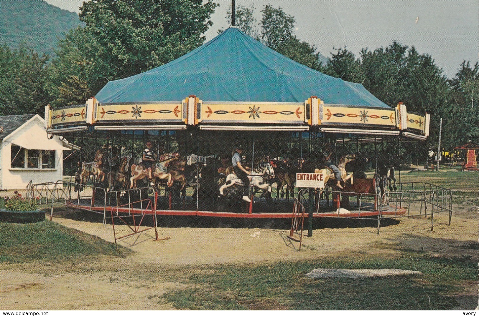 Merry-Go-Round, Natureland - Home Of Noah's Ark & Animals, Lincoln, New Hampshire - White Mountains