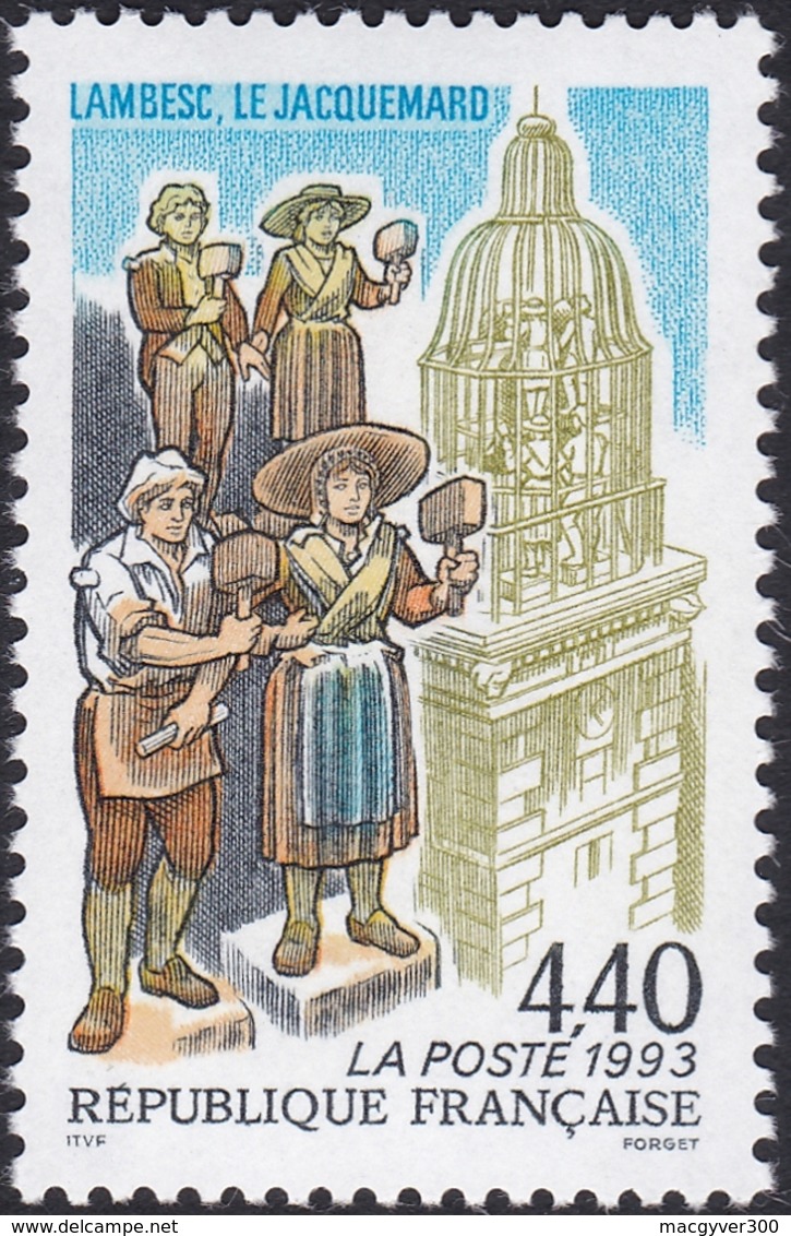 FRANCE, 1993, Série Touristique (Yvert 2825 Au 2827 ) - Neufs