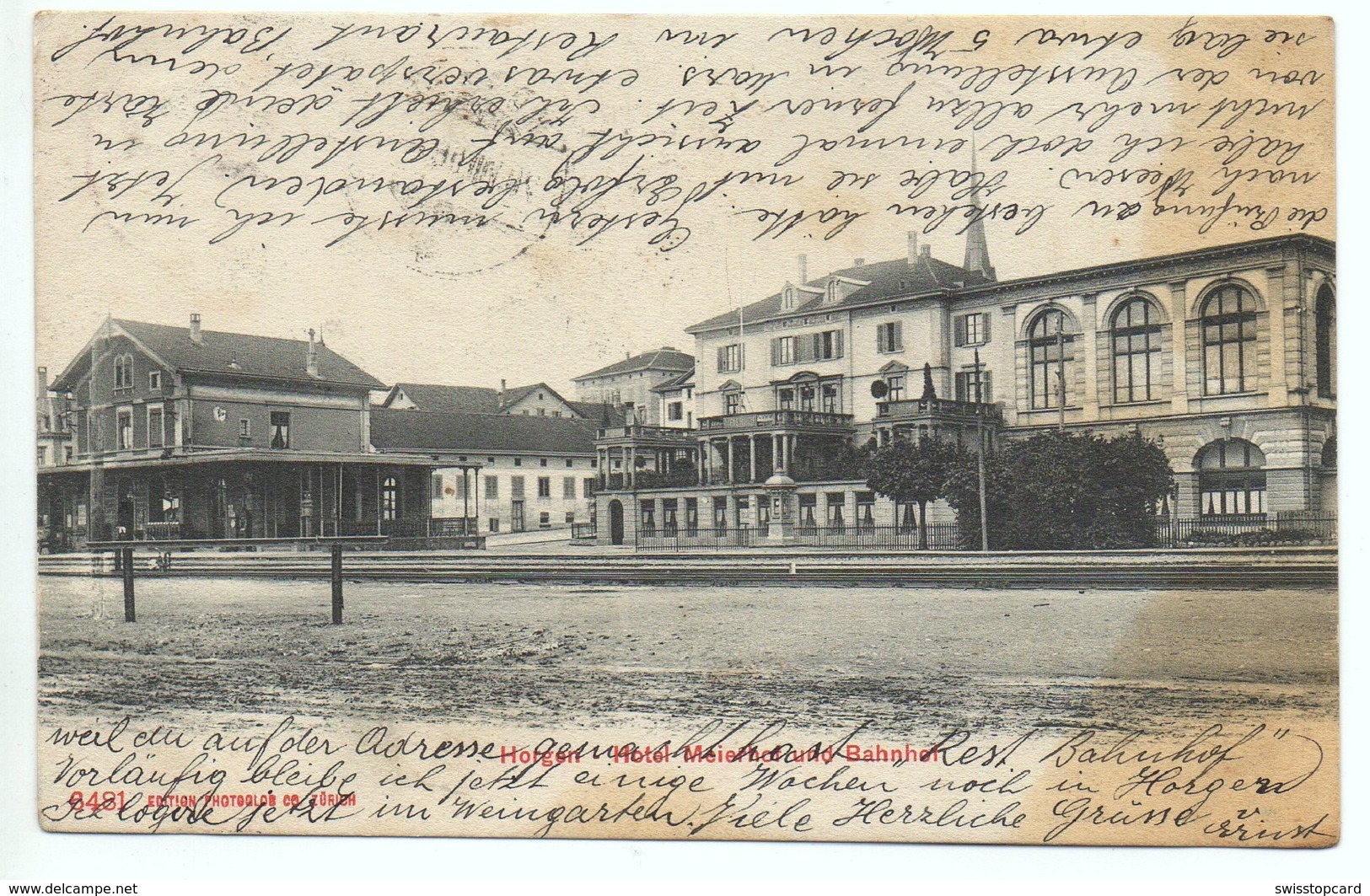 HORGEN Hotel Meierhof Und Bahnhof - Horgen