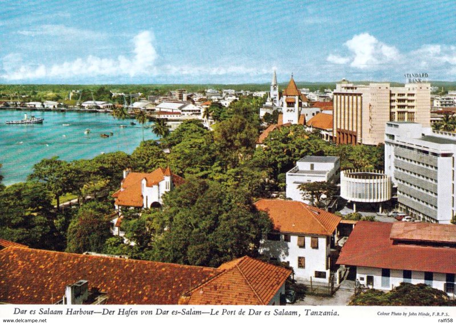 1 AK Tansania * Blick Auf Dar Es Salaam (auch Daressalam) - Luftbildaufnahme - Bis 1974 Hauptstadt Des Landes * - Tansania