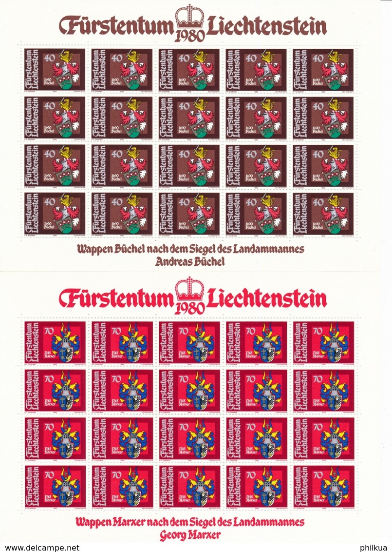 Zumstein 681-684 / Michel 743-746 Bogen-Serie Einwandfrei Postfrisch/** - Blocchi & Fogli