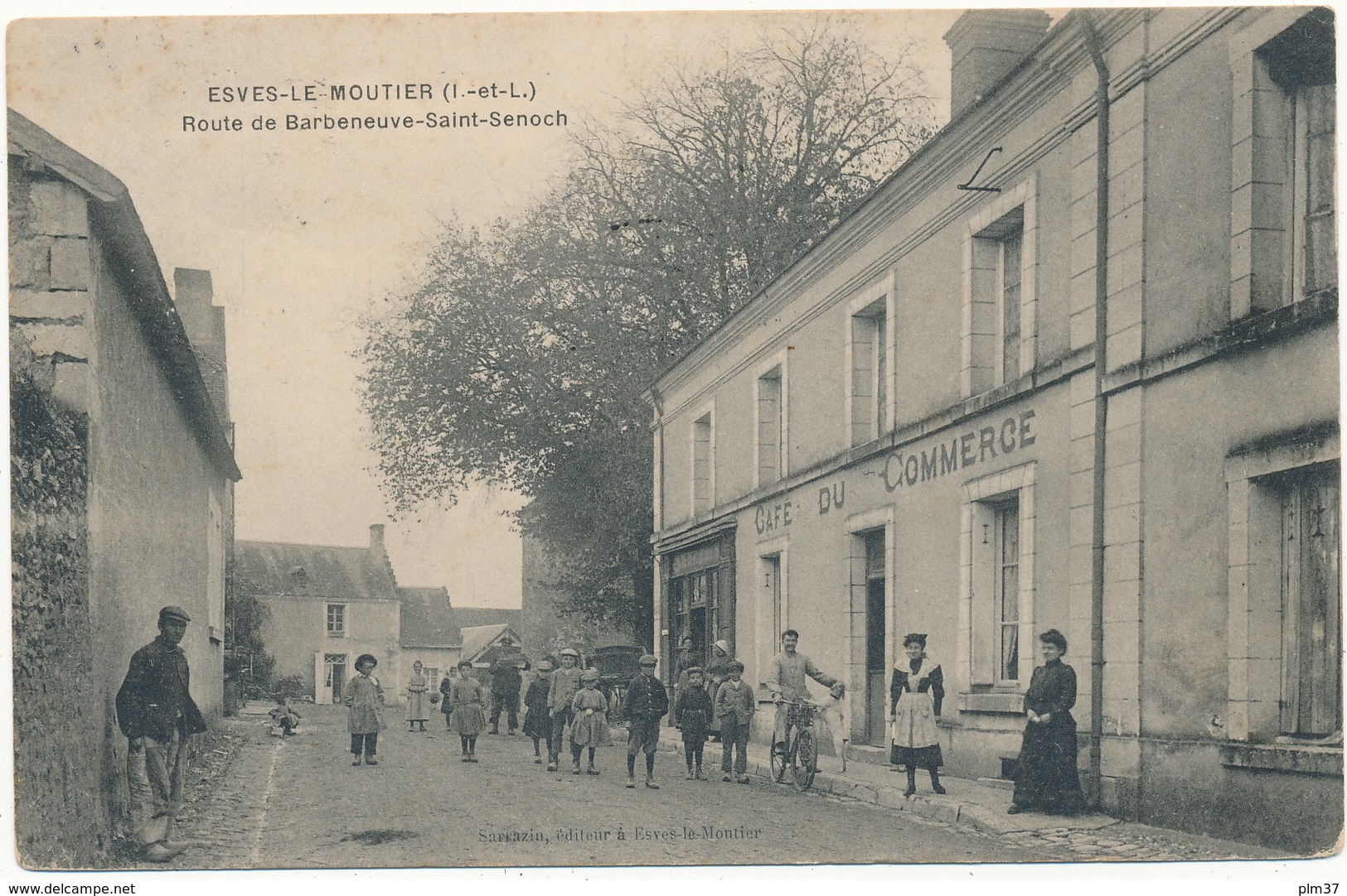 ESVES LE MOUTIER - Route De Barbeneuve -St Senoch - Autres & Non Classés