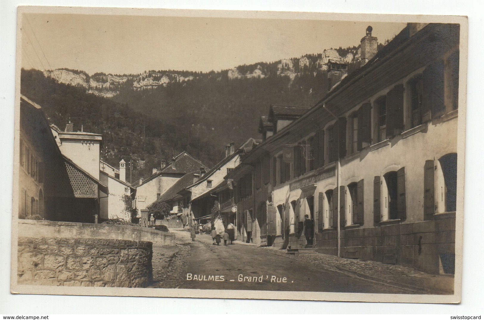 BAULMES Grand Rue Hôtel Animée - Baulmes