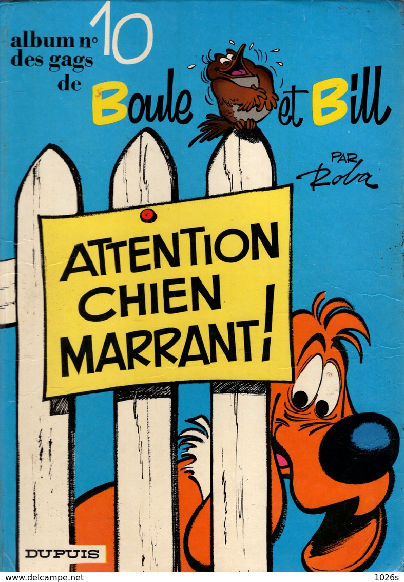 B.D.BOULE ET BILL - DES GAGS DE B & B -  N° 10 - 1976 - Boule Et Bill