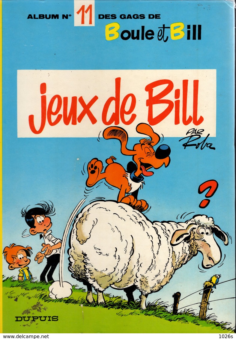 B.D.BOULE ET BILL - DES GAGS DE B & B -  N° 11 - 1977 - Boule Et Bill