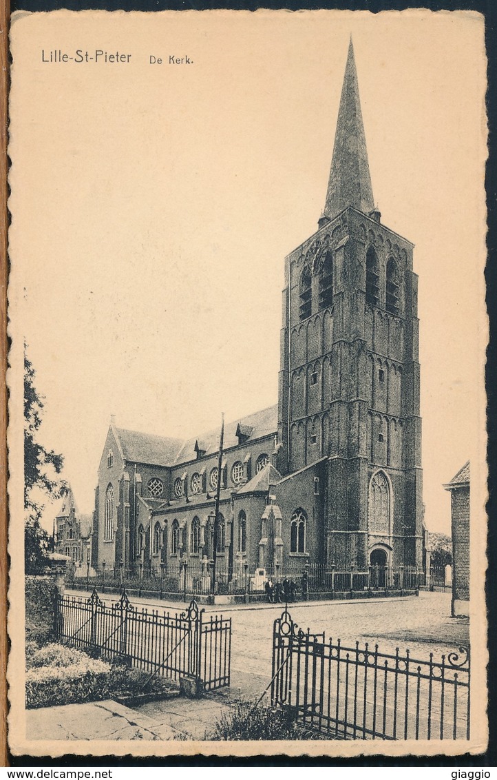 °°° 15716 - BELGIO BELGIQUE - LILLE ST. PIETER - DE KERK °°° - Lille