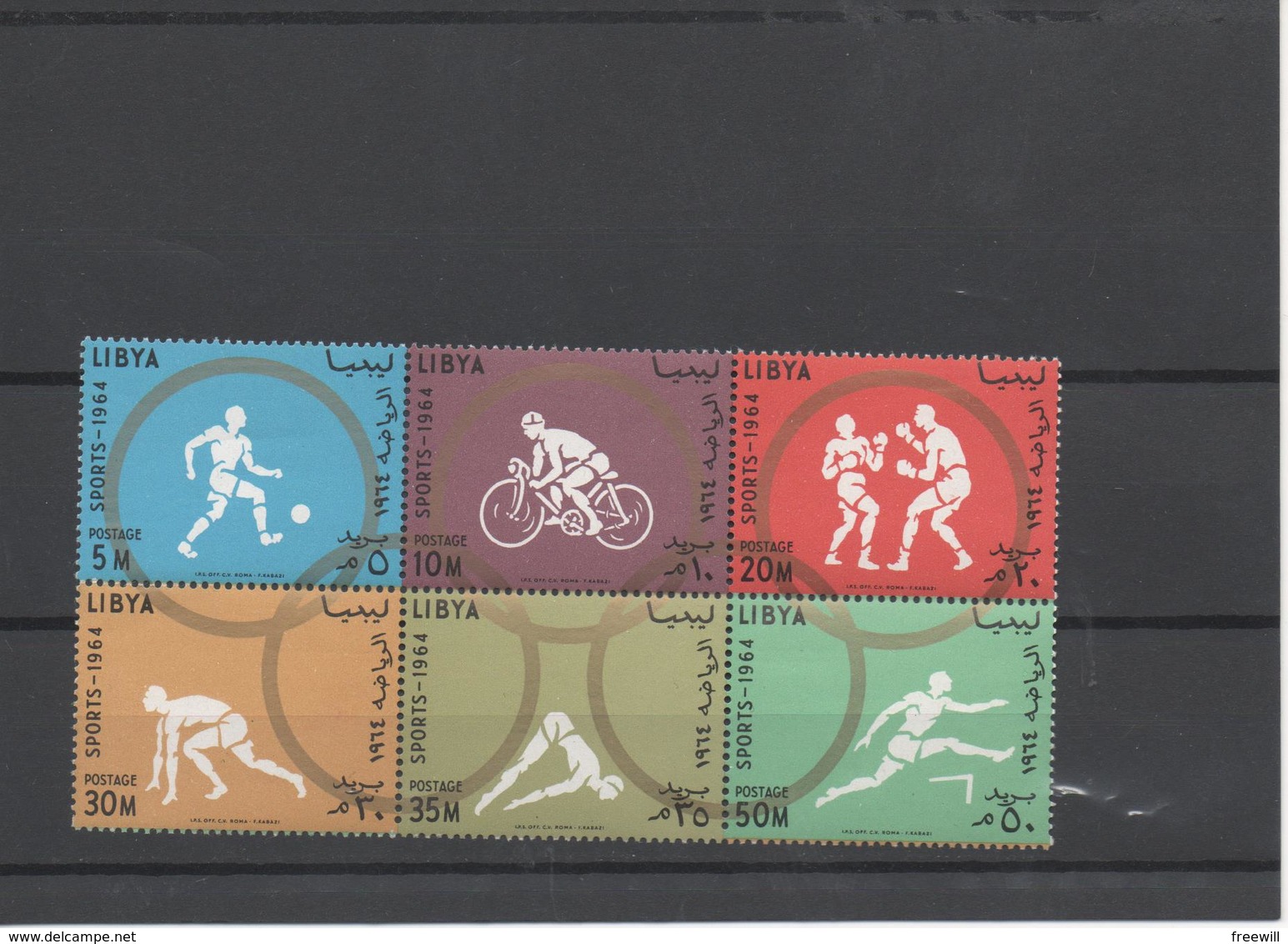 Jeux Olympiques De Tokyo1964 - Olympicgames 1964- MnNH - Libye