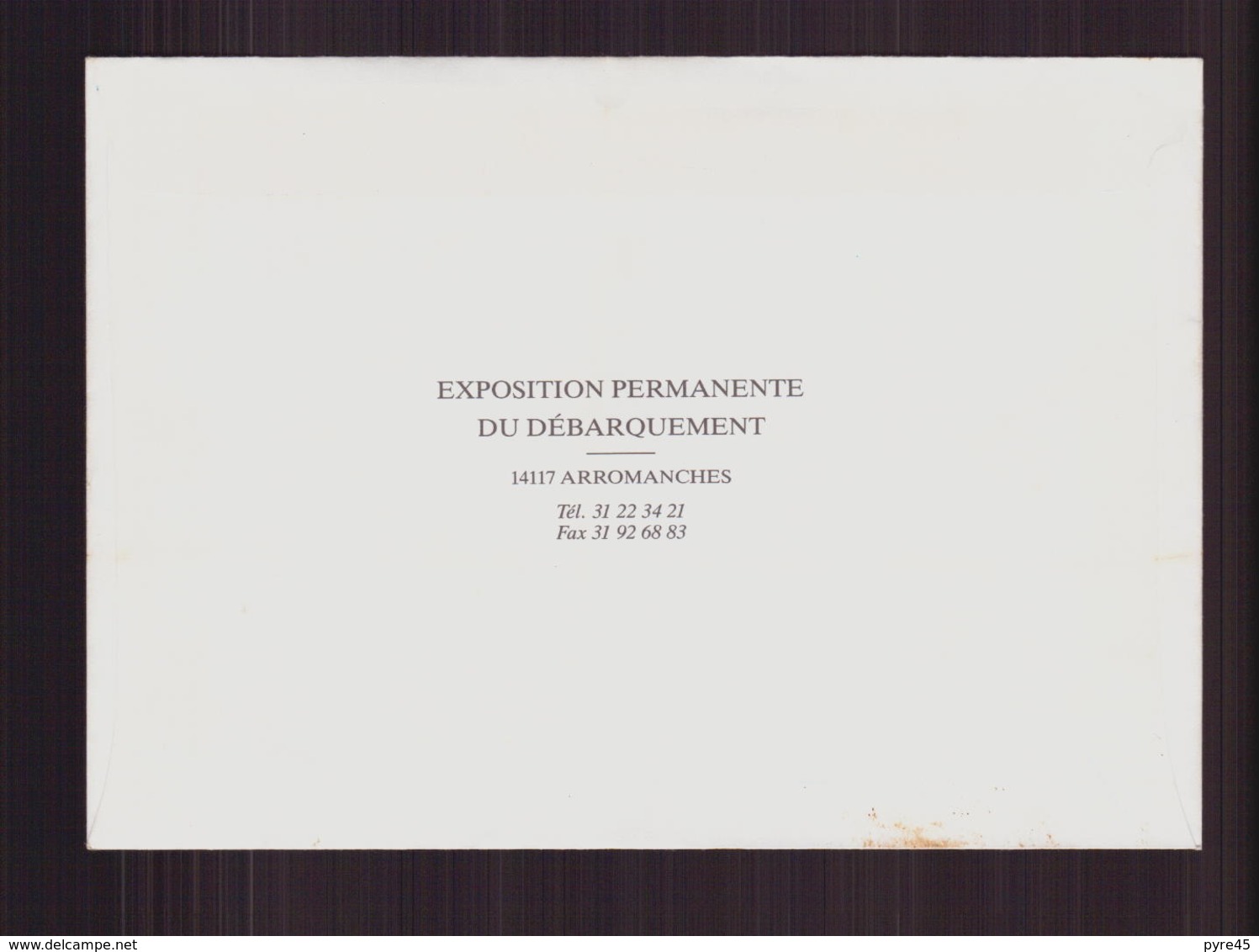 Enveloppe Du 6 Juin 1994 Cachet " Musée D'Arromanches " - Lettres & Documents