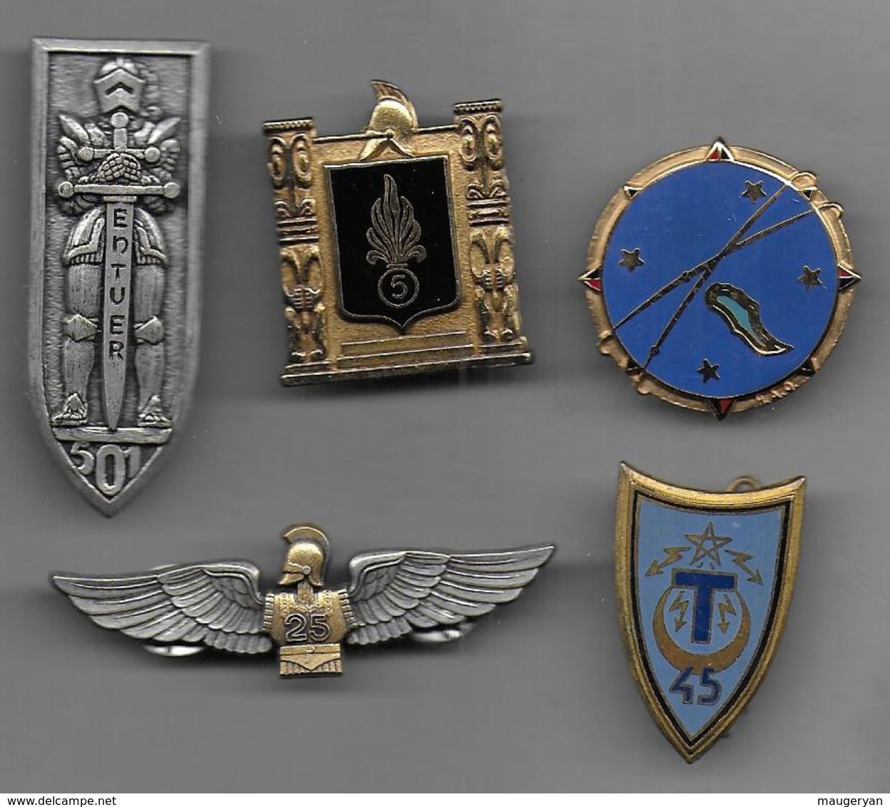 Lot De 15 Insignes Militaires - Prix : 26 €  + Port  En Lettre Suivie 4 € ( Uniquement En France Métropolitaine ) - Autres & Non Classés